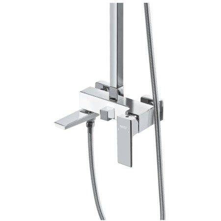 Душевая система Grocenberg GB7008 Белый хром