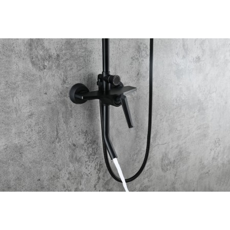 Душевая система Grocenberg GB7025BL Чёрный матовый