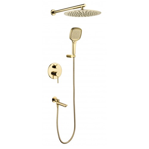 Душевая система Grocenberg GB5001 Золото