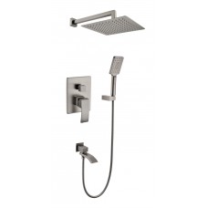 Душевая система скрытого монтажа Grocenberg GB5007BG Графит