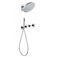 Душевая система скрытого монтажа Grocenberg GB5020CR  с Термостатом Vernet (Франция)
