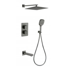 Душевая система скрытого монтажа Grocenberg GB5050BG с Термостатом Vernet (Франция)
