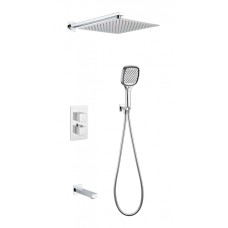 Душевая система скрытого монтажа Grocenberg GB5050CR с Термостатом Vernet (Франция)