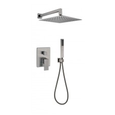 Душевая система скрытого монтажа Grocenberg GB5089BG-3 Графит