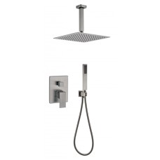 Душевая система скрытого монтажа Grocenberg GB5089BG-4 Графит