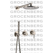 Душевой комплект Grocenberg GB5090NK Никель
