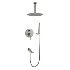 Душевая система скрытого монтажа Grocenberg GB5099BG-2 Графит