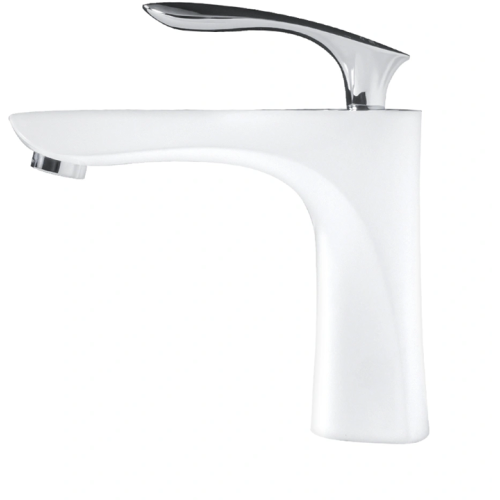 Cмеситель для раковины Grocenberg GB2001 Белый хром