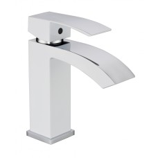 Cмеситель для раковины Grocenberg GB2007 Белый хром