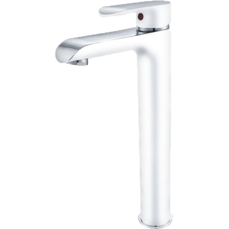 Смеситель для раковины Groсenberg GB3010 Белый хром