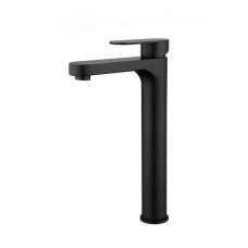 Смеситель для раковины Высокий Grocenberg GB3011 Черный матовый