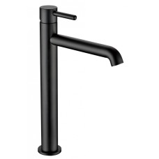 Смеситель для раковины Высокий Grocenberg GB3029BL Чёрный матовый