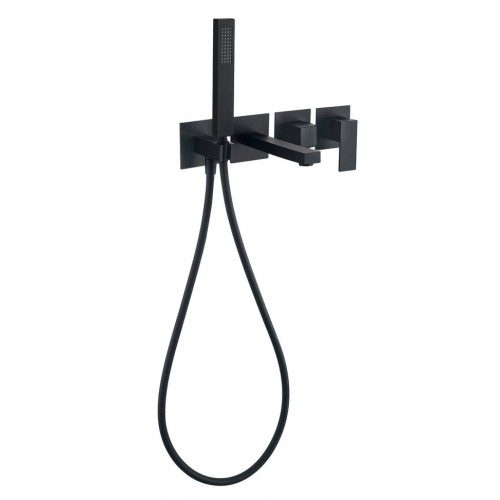 Смеситель для ванны скрытого монтажа Grocenberg GB5060BL с Картриджем Kerox (Венгрия)