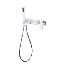 Смеситель для ванны скрытого монтажа Grocenberg GB5060CR  с Картриджем Kerox (Венгрия)