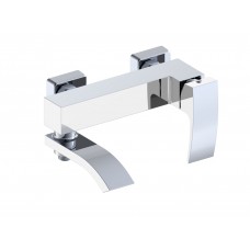 Смеситель для ванны с ручным душем Grocenberg GB8007 Белый хром