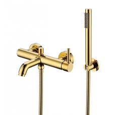 Смеситель для ванны Grocenberg GB8099GO Золото