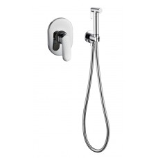 Смеситель встраиваемый с гигиеническим душем Grocenberg GB1002 Хром