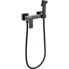 Смеситель с гигиеническим душем Grocenberg GB101N Черный матовый