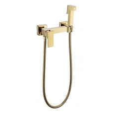 Смеситель с гигиеническим душем Grocenberg GB101N Золото