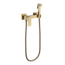 Смеситель с гигиеническим душем  Grocenberg GB101N-MG Матовое золото