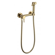 Смеситель с гигиеническим душем Grocenberg GB103N Золото