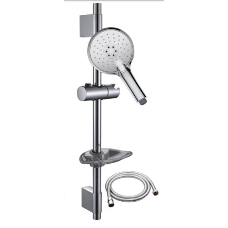 Душевой гарнитур Grocenberg GB10802 Хром Душевой гарнитур Grocenberg GB10802 Хром