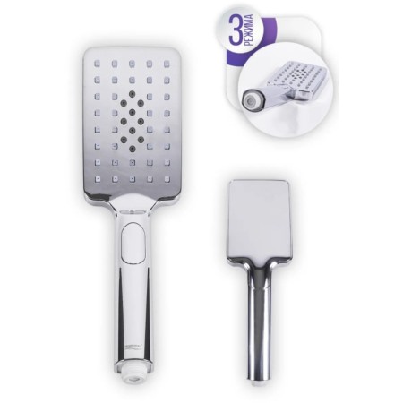 Лейка душевая (3 режима) Grocenberg GB33109 Хром