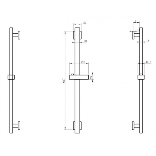 Стойка для душа Grocenberg GB502 Бронза