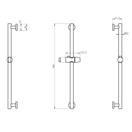 Стойка для душа Grocenberg GB540 Золото Стойка для душа Grocenberg GB540 Золото