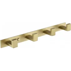 Полотенцедержатель на планке 4-й Grocenberg AC0014 (Матовое золото)