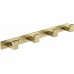 Полотенцедержатель на планке 4-й Grocenberg AC0014 (Матовое золото)