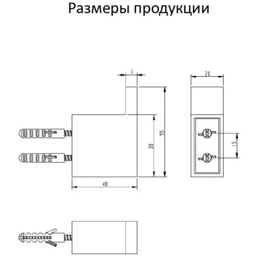 Крючок одинарный Grocenberg AC0017 (Матовое золото)