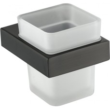 Настенный стакан одинарный Grocenberg AC0021 (Графит)