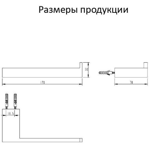 Бумагодержатель без крышки Grocenberg AC0024 (Матовое золото)