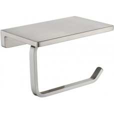 Настенный бумагодержатель плоский Grocenberg AC0027 (Никель)