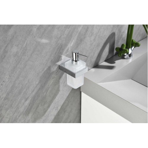 Настенный дозатор для жидкого мыло Grocenberg AC0028 (Хром)