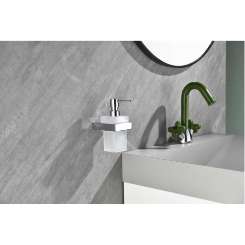 Настенный дозатор для жидкого мыло Grocenberg AC0028 (Хром)