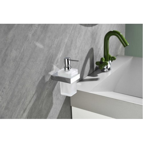 Настенный дозатор для жидкого мыло Grocenberg AC0028 (Хром)