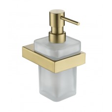 Настенный дозатор для жидкого мыло Grocenberg AC0028 (Матовое золото)