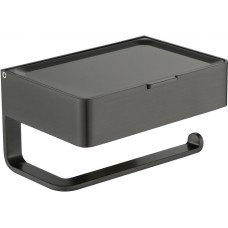 Настенный бумагодержатель плоский Grocenberg AC0050 (Графит)