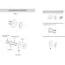 Полотенцедержатель 1-й Grocenberg AC0061 (Матовое золото)