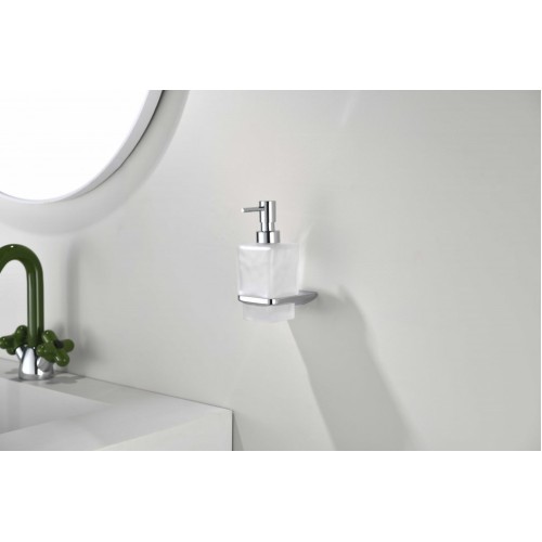 Настенный дозатор для жидкого мыло Grocenberg AC0064 (Хром)