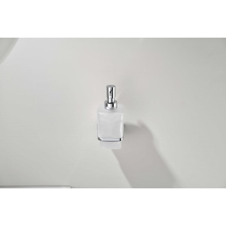 Настенный дозатор для жидкого мыло Grocenberg AC0064 (Хром)