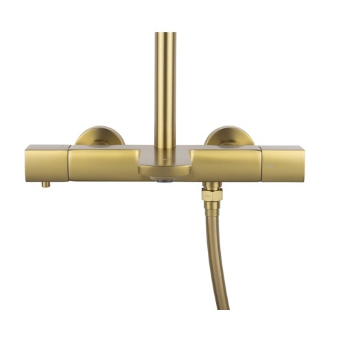 01382-3 Душевая система KAISER Cube с термостатом