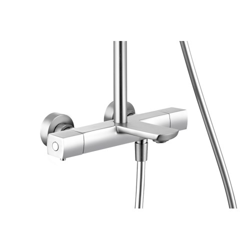 01382 Душевая система KAISER Cube с термостатом