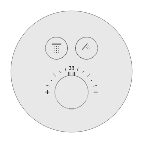 08277 Душевая система скрытого монтажа KAISER Sano с термостатом