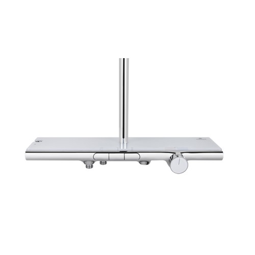 08777 Душевая система KAISER Sano с полкой, с термостатом и гигиеническим душем