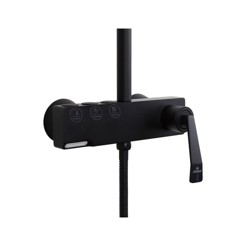 09182-2 Душевая система KAISER Strike с аэратором