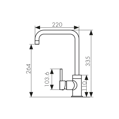 26844-9 Смеситель KAISER Merkur для кухни 26844-9 Смеситель KAISER Merkur для кухни