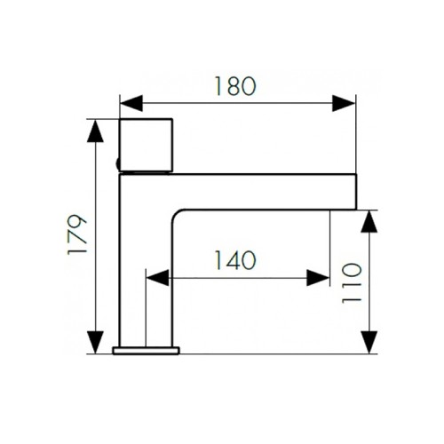 47511 Смеситель KAISER Forte для раковины